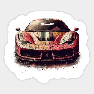 Ferrari 458 Sticker